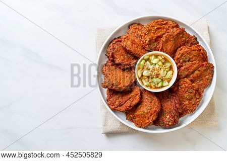 Fried Fish Paste Balls Or Deep Fried Fish Cake