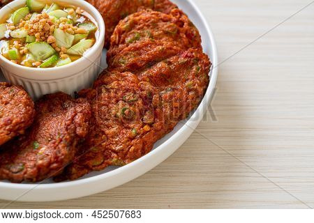 Fried Fish Paste Balls Or Deep Fried Fish Cake