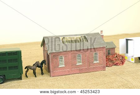 Pferd-Fleischfabrik