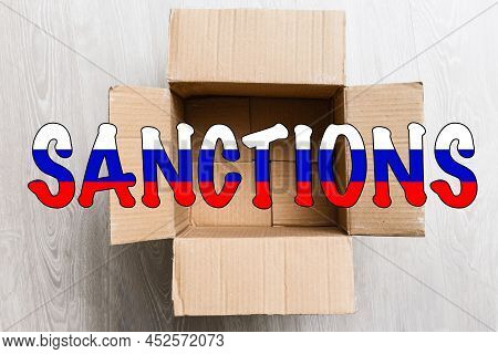 Imposition Of Sanctions Against Aggressor Russia. Economic And Political Sanctions Against Russia Co