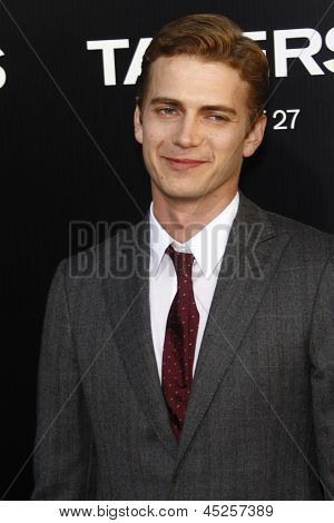 LOS ANGELES - AUG 4: Hayden Christensen na svět premiéra z příjemců, na Arclight Cinera