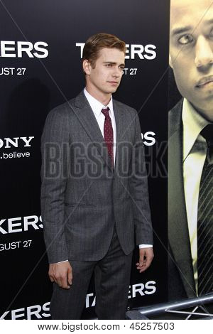 LOS ANGELES - AUG 4: Hayden Christensen na svět premiéra z příjemců, na Arclight Cinera