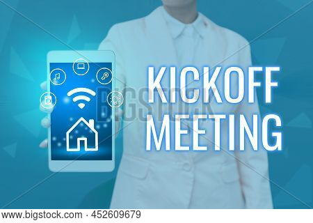 Conceptual Display Kickoff Meeting. Conceptual Photo Special Discussion On The Legalities Involved I