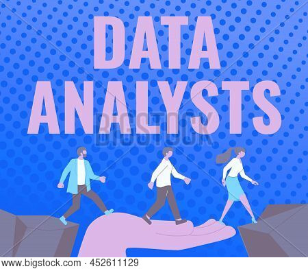 Writing Displaying Text Data Analysts. Business Concept Programmer Design And Create Report Identifi