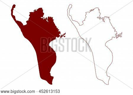 Baleshare Island (united Kingdom Of Great Britain And Northern Ireland, Scotland, Outer Hebrides) Ma