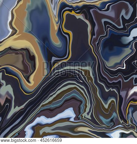 Abstract Oil Marble Background For Packaging And Postcard And Gifts And Cards And Posters