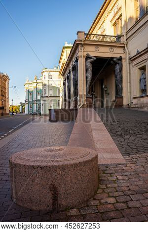 St. Petersburg, Russia. City View With Famous Landmarks