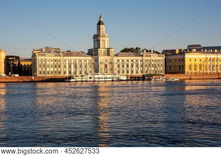 St. Petersburg, Russia. City View With Famous Landmarks