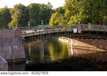 St. Petersburg, Russia. City View With Famous Landmarks