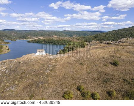 Aerial View Of Pchelina Reservoir, Bulgaria