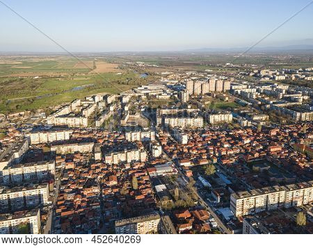 Aerial View Of Stolipinovo Neighborhood In Plovdiv, Bulgaria