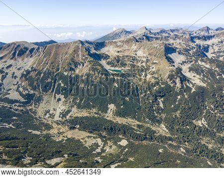 Aerial View Of Pirin Mountain Near Polezhan Peak, Bulgaria