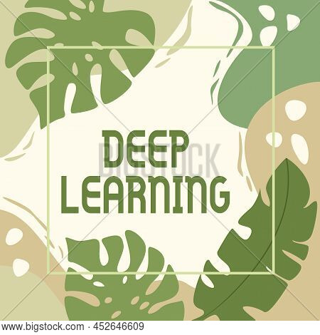 Inspiration Showing Sign Deep Learning. Business Idea Hierarchical Abstractions Artificial Intellige