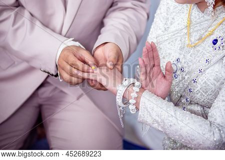 Wedding Dowry, The Dowry Marriage In Thailand, Thailand Wedding, Ceremony.
