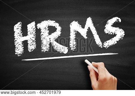 Hrms Human Resource Management System - Suite Of Software Applications Used To Manage Human Resource