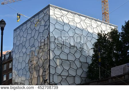 Brussels, Belgium- June 13, 2019: Beautiful View Of Parlement Francophone Bruxellois Building