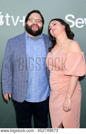 LOS ANGELES - APR 8:  Zach Cherry, Anabella Tupaj at the Severance Finale Screening at Directors Guild of America on April 8, 2022  in Los Angeles, CA