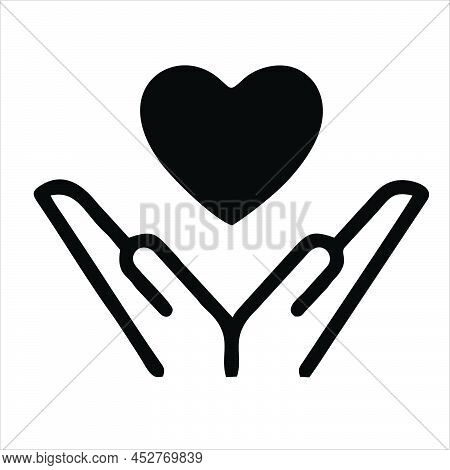 Heart Icon. Heart Icon Isolated On White Background. Heart Icon Art. Heart Icon Eps, Heart Icon Imag