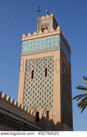 Moulay El Yazid Mosque In Marrakech City, Morocco