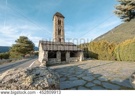 Església De Sant Miquel D\'engolasters. Church Building In Escaldes-engordany, Andorra.