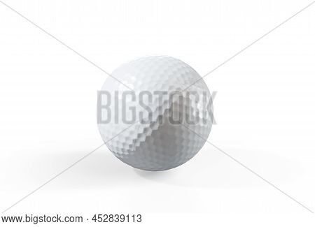 3d Render White Golf Ball Sport, Pattern, Course, Activity, Background,