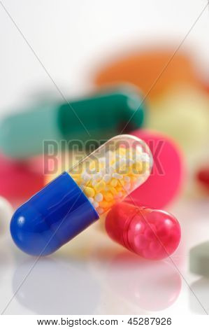 Verschiedene Pillen
