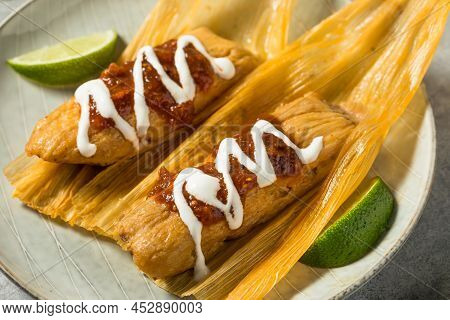 Homemade Beef Cornmeal Tamales