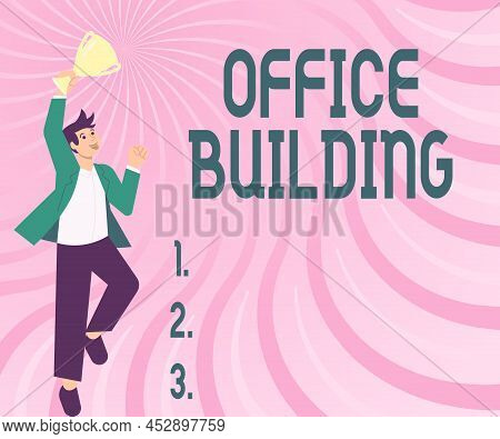 Inspiration Showing Sign Office Building. Conceptual Photo Commercial Buildings Are Used For Commerc