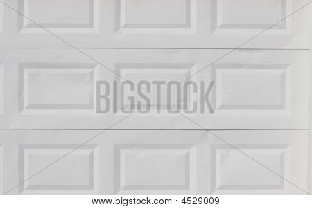 Puertas de garaje blanco