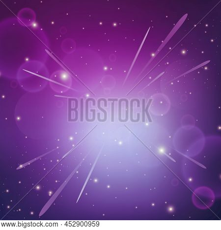 Colorful Radial Gradient Effect Digital Lighting Power Technology, Led Lighting Effect Zoom Movement