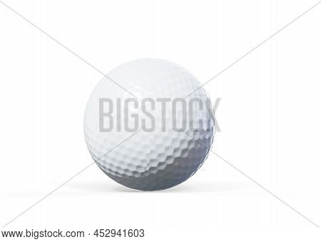 3d Render White Golf Ball Sport, Pattern, Course, Activity, Background,