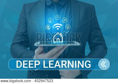 Sign Displaying Deep Learning. Word For Hierarchical Abstractions Artificial Intelligence Algorithm 