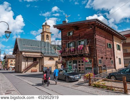 Livigno, Italy - September 29, 2021: Livigno Is A Town And A Special-administered Territory In The R