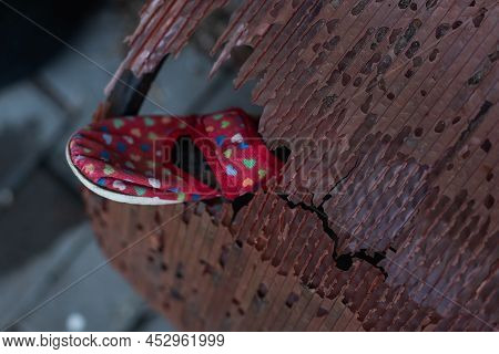 Kids Shoes On Representing Civilian Casualties In An Active War Zone