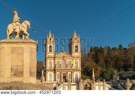 Sanctuary Of Bom Jesus Do Monte (also Known As Sanctuary Of Bom Jesus De Braga) Is Located In Tenoes