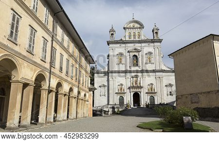View Of Sanctuary Of Monte Santo In Varallo