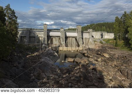 View Of Closed Imatra Waterfall