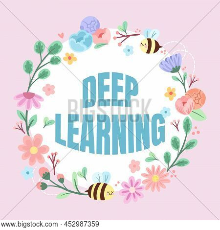 Conceptual Display Deep Learning. Business Concept Hierarchical Abstractions Artificial Intelligence