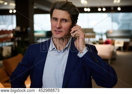Portrait Of A Confident Businessman, Entrepreneur, Sales Manager, Retail Assistant, Interior Designe