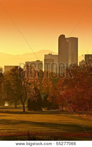 Sunny Denver Sunset