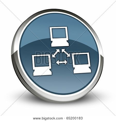 Icon, Button, Pictogram Network