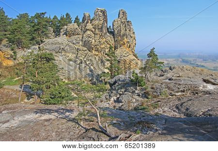 Devils Wall, Saxony-Anhalt, Germany