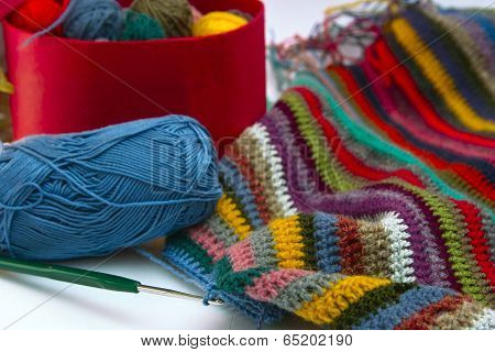 Knitting, Threads