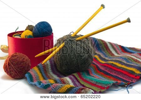 Knitting, Threads