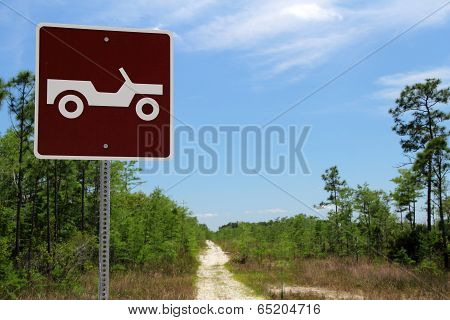 ORV Trail Sign