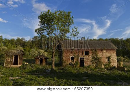 Abandoned barn