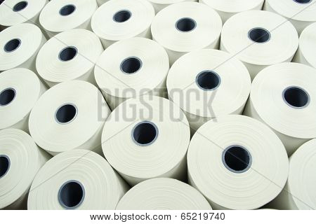 Background From Paper Rolls