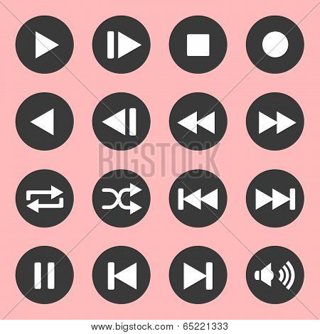 List of media related icons