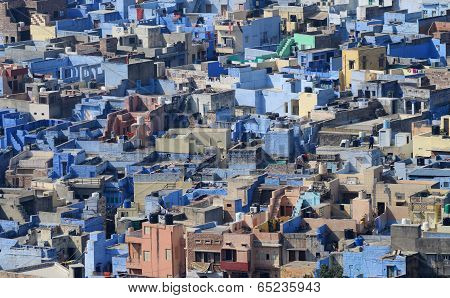 Jodhpur - Second Largest City In Rajasthan, India, View From Mehrangarh Fort