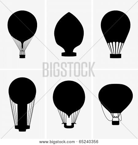 Hot air balloons